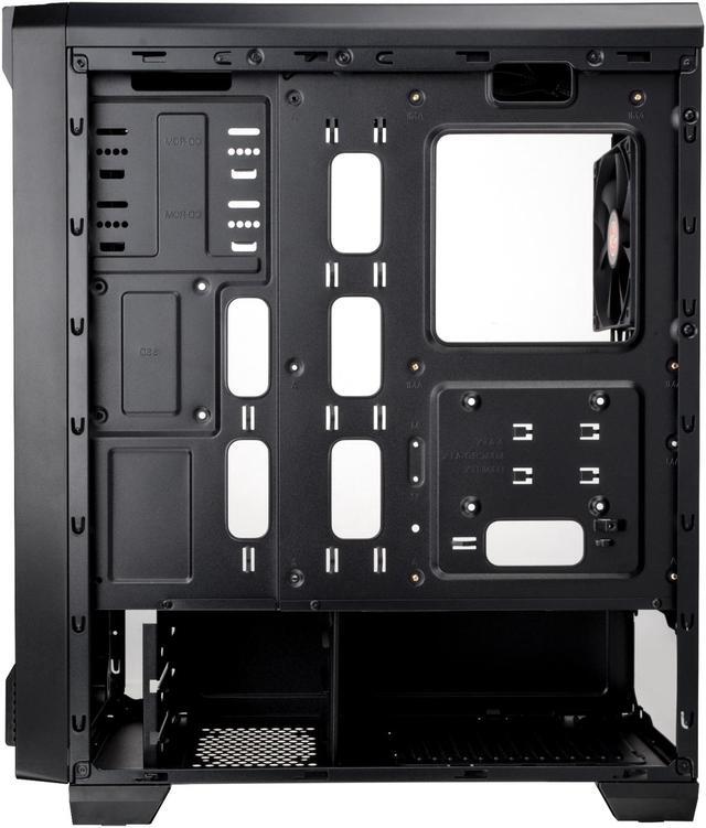 Alt view image 6 of 7 - ARCADIA II, an ATX tower with Acrylic window, Aluminum brush style design, with magnetic Dust filters, Elegance in combination of features, tool-free system, an unbelievable price and a rigid quality.