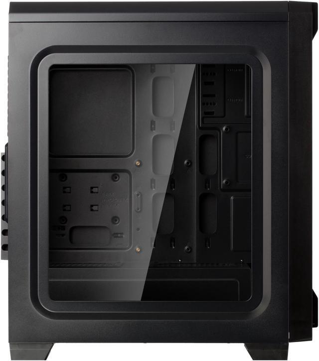 Alt view image 7 of 7 - ARCADIA II, an ATX tower with Acrylic window, Aluminum brush style design, with magnetic Dust filters, Elegance in combination of features, tool-free system, an unbelievable price and a rigid quality.