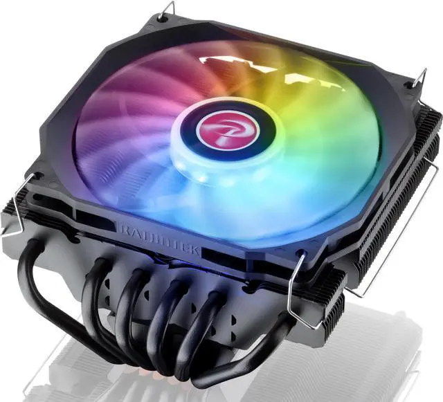 Alt view image 2 of 7 - PALLAS 120 RGB, a Low profile cooler with 12013 RGB PWM fan, is designed for most desktops, especially for HTPC's and narrow enclosures. 6*6mm Heat-pipe, total height 68mm, compatible with modern CPUs