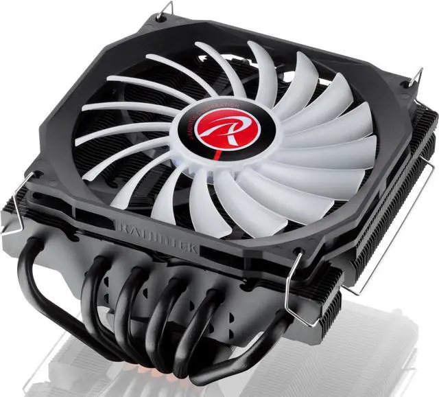 Alt view image 3 of 7 - PALLAS 120 RGB, a Low profile cooler with 12013 RGB PWM fan, is designed for most desktops, especially for HTPC's and narrow enclosures. 6*6mm Heat-pipe, total height 68mm, compatible with modern CPUs