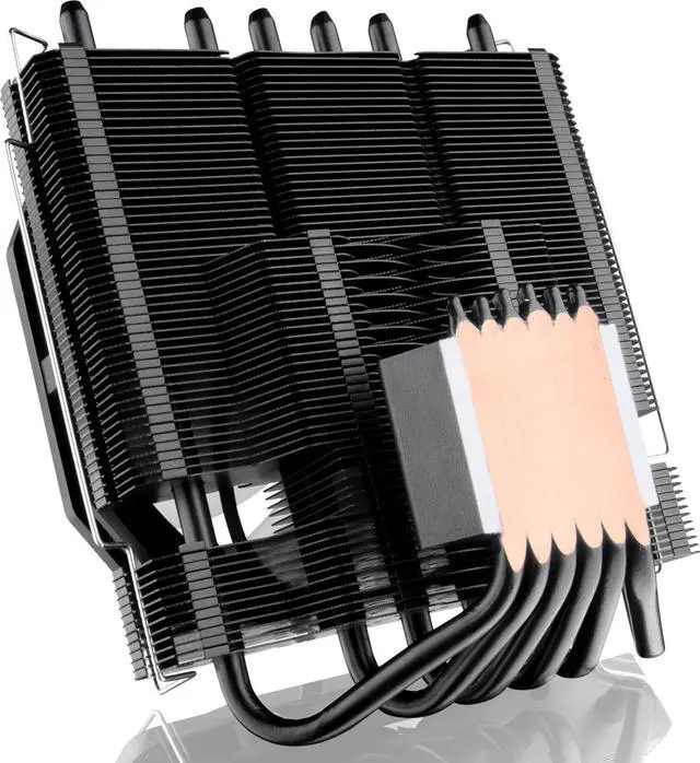 Alt view image 5 of 7 - PALLAS 120 RGB, a Low profile cooler with 12013 RGB PWM fan, is designed for most desktops, especially for HTPC's and narrow enclosures. 6*6mm Heat-pipe, total height 68mm, compatible with modern CPUs