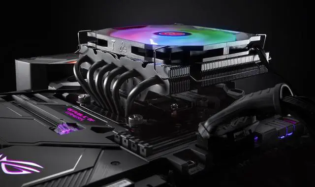 Alt view image 7 of 7 - PALLAS 120 RGB, a Low profile cooler with 12013 RGB PWM fan, is designed for most desktops, especially for HTPC's and narrow enclosures. 6*6mm Heat-pipe, total height 68mm, compatible with modern CPUs