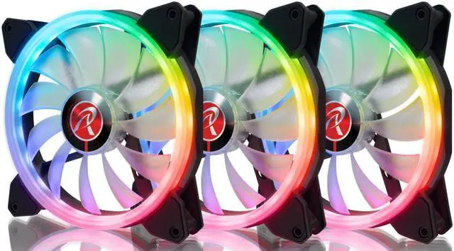 Main image of IRIS 14 RBW ADD-3, Addressable RGB - 3pack, 14025 PWM fan, with 8port control hub, Remote controller & Connecting M/B cable, compatible with ASUS/MSI 5V ADD header