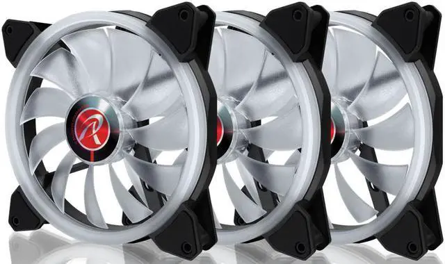 Alt view image 2 of 7 - IRIS 14 RBW ADD-3, Addressable RGB - 3pack, 14025 PWM fan, with 8port control hub, Remote controller & Connecting M/B cable, compatible with ASUS/MSI 5V ADD header