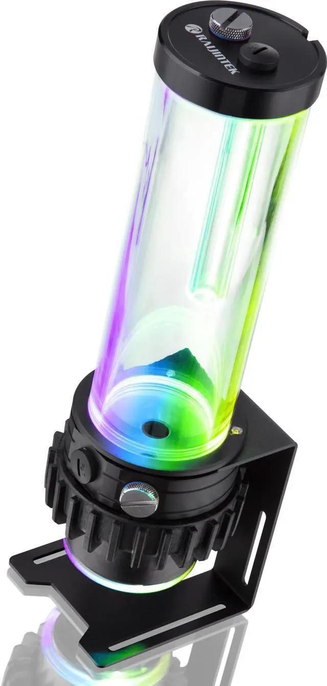 Main image of ANTILA D5 RBW, D5 level pump (with 200mm reservoir) integrated ARGB (5V ADD) LED light cap, is a highest level solution for PC enthusiast and custom PC Modder to create a super water cooling system