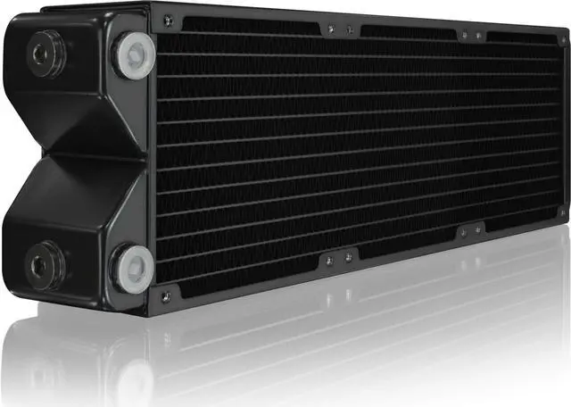 Main image of CALORE C360D , is made of copper with high-density copper fin design and brass tank. CALORE radiator is engineered with an extremely thick 65mm radiator along with a triple-row 14-set flat tube design