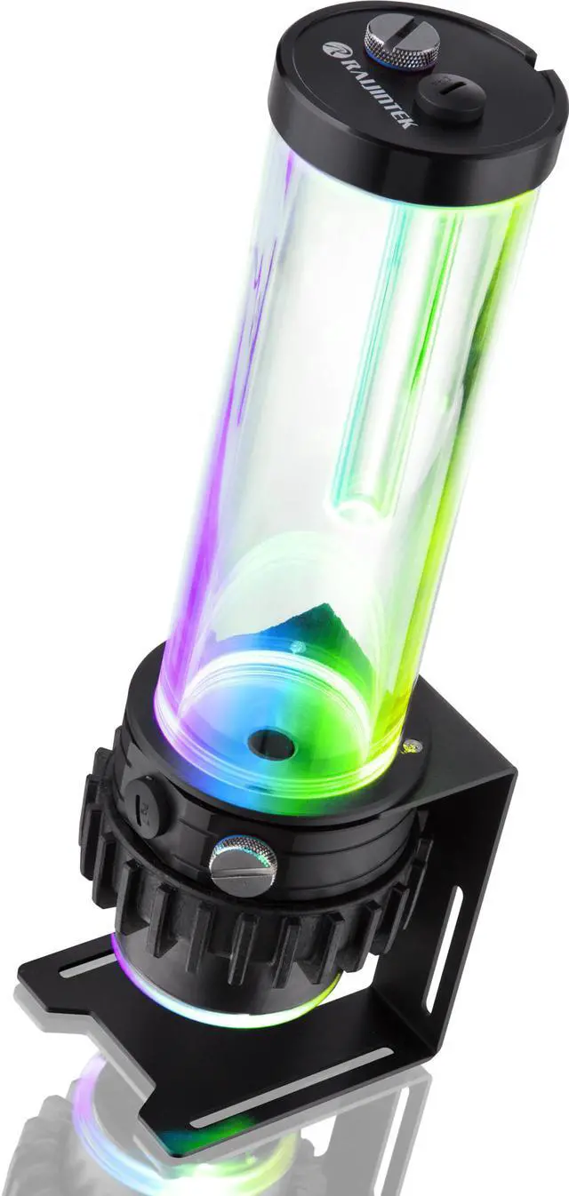 Alt view image 3 of 7 - PHORCYS PRO CA240, a full Water Cooling Kit, including  copper water block, 28mm thick copper radiator, D5 level pump, is a top premium quality water cooling total solution for gaming PC & enthusiasm