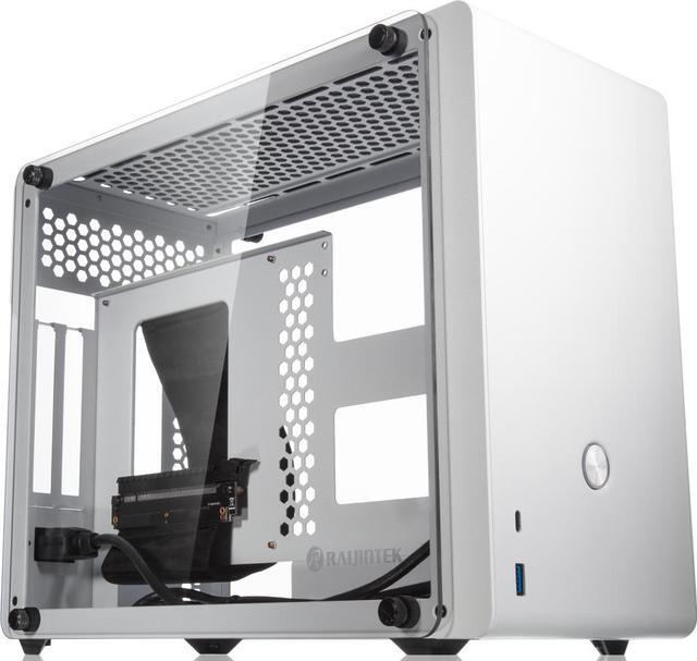 Main image of RAIJINTEK OPHION EVO WHITE, a SFF case (Mini-ITX), is designed to fulfill a smallest case built with max. possibility high-end, gaming and standard components.