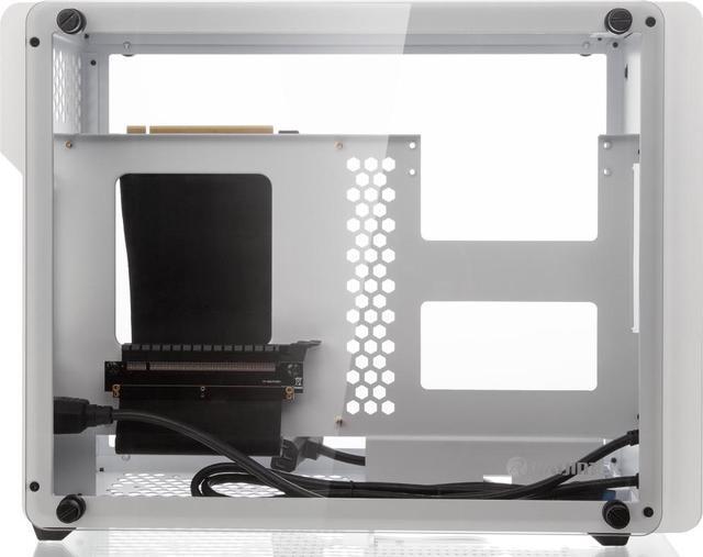 Alt view image 4 of 7 - RAIJINTEK OPHION EVO WHITE, a SFF case (Mini-ITX), is designed to fulfill a smallest case built with max. possibility high-end, gaming and standard components.