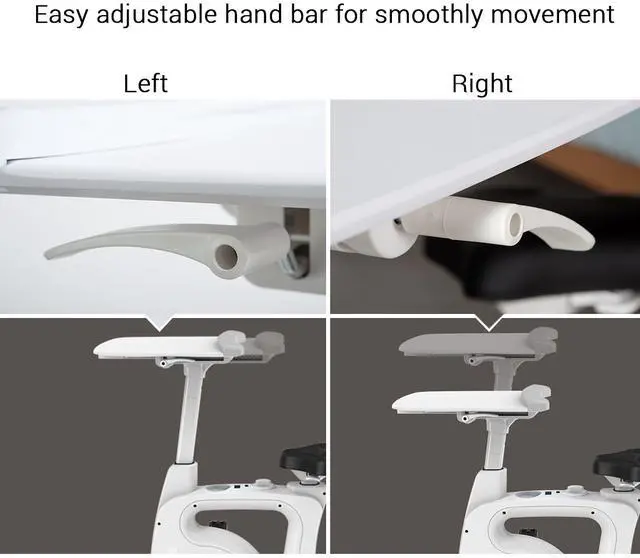 Alt view image 5 of 12 - Flexispot Exercise Bike Home Office Standing Desk Bike - Deskcise Pro - 2018 CES Innovation Awards