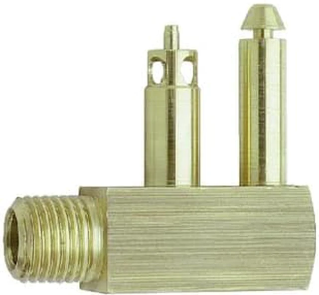 Alt view image 2 of 3 - Attwood 8873-6 1/4 inch Male Mercury Mariner Quick Connect Tank Fitting