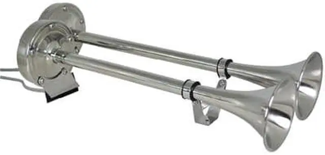 Main image of Marinco/Guest/AFI/Nicro/BEP 10029XLP HORN DUAL TRUMP W/PLASTIC CVR