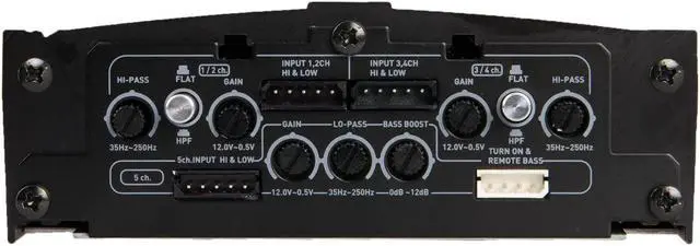 Alt view image 5 of 15 - Power Acoustik Class D Amplifier 2500W Max
