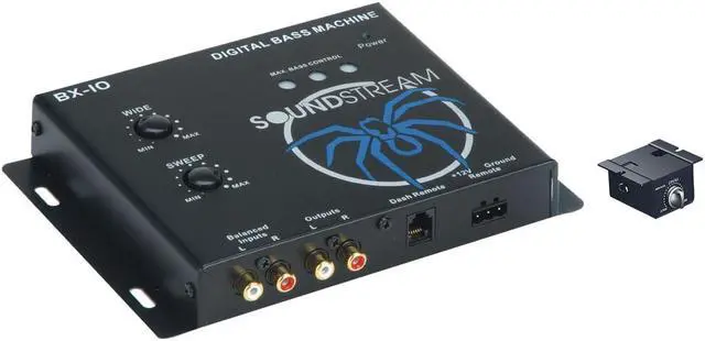Alt view image 8 of 20 - Soundstream Digital Bass Processor BX-10