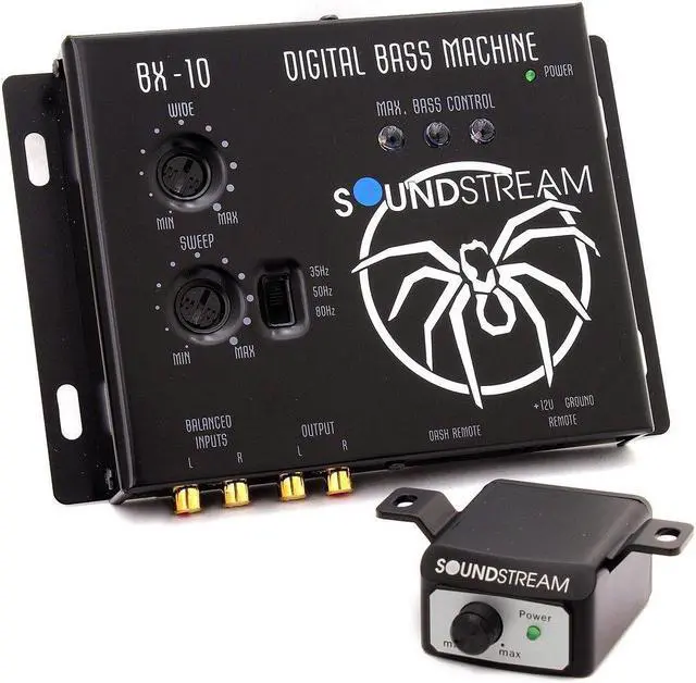 Alt view image 7 of 20 - Soundstream Digital Bass Processor BX-10