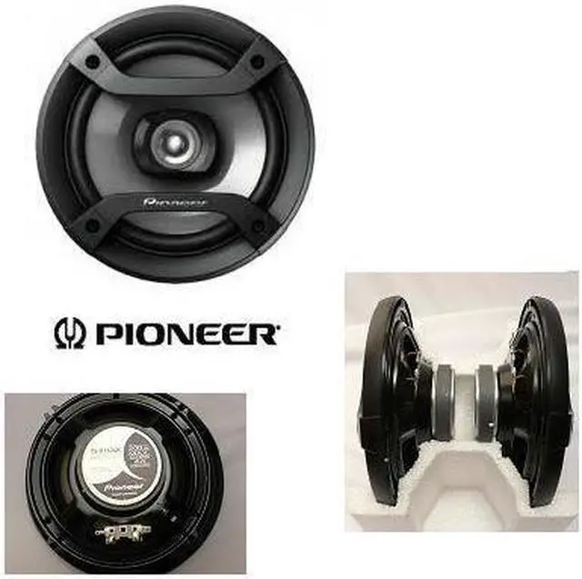 Alt view image 2 of 8 - New Pair Pioneer Ts-F1634r 200 Watt 4 Ohm 6.5" 2 Way Car Audio Coaxial Speaker