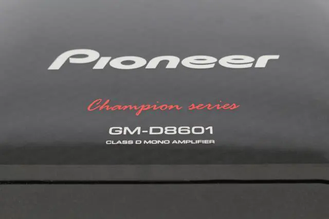 Alt view image 5 of 20 - New Pioneer Gmd8601 1600W Car Audio Mono Amplifier Amp With Bass Knob 1600 Watt