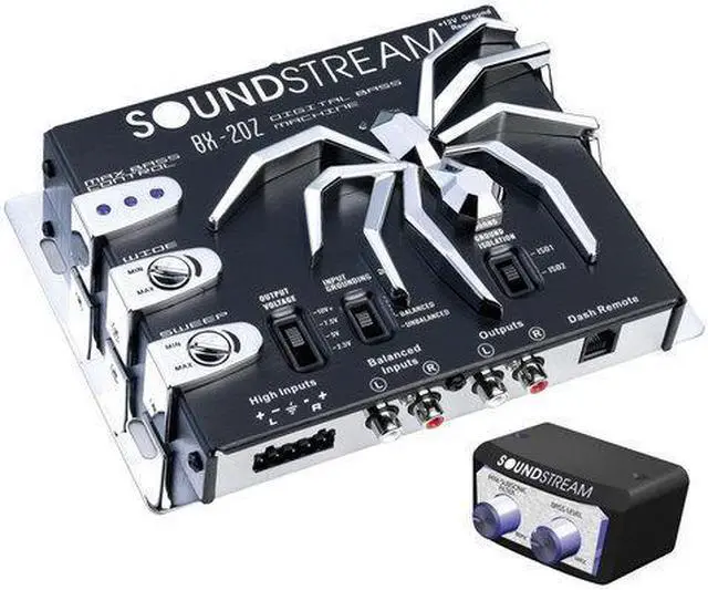 Alt view image 3 of 5 - Soundstream Digital Bass Processor BX-20Z