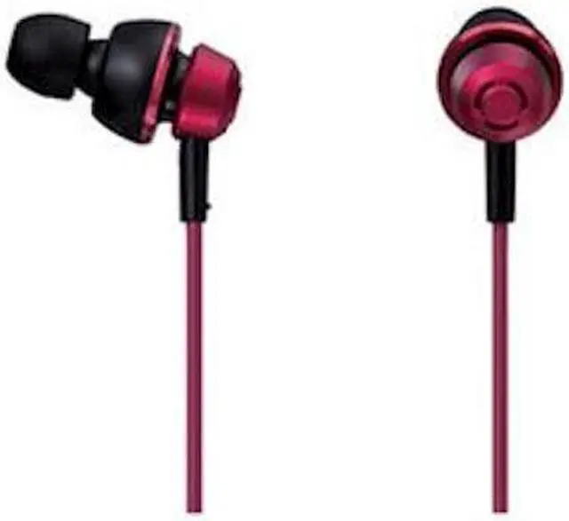 Alt view image 3 of 4 - Panasonic Red Drops 360 In-Ear Headphones