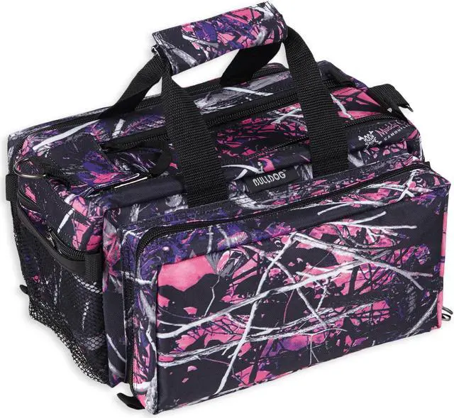 Main image of BULLDOG CASES BD910MDG BULLDOG CASES BD910MDG Deluxe Muddy Girl Camo Range Bag w/Strap