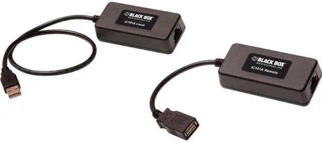 Alt view image 2 of 7 - Black Box USB 1.1 CAT5 Extender 1-Port