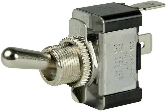 Alt view image 4 of 9 - BEP SPST Water-Resistant Toggle Switch - OFF/ON