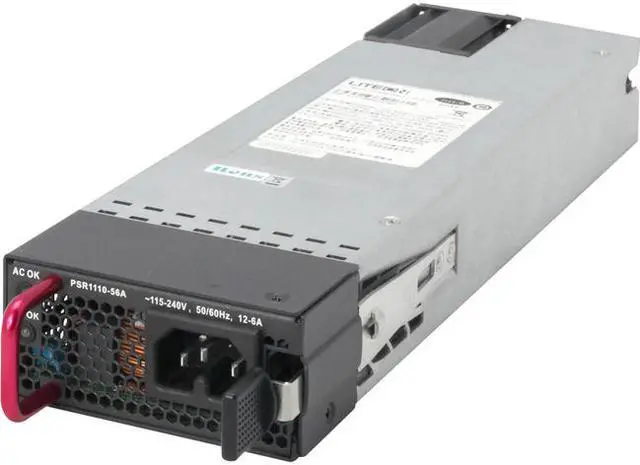 Alt view image 2 of 6 - Hpe X362 1110W 115-240Vac To 56Vdc Poe Power Supply