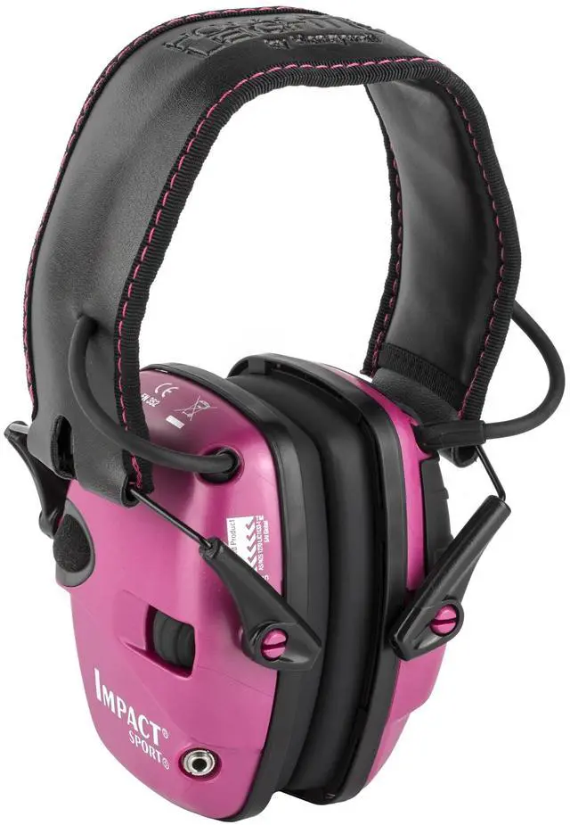 Alt view image 15 of 19 - HOWARD LEIGHT R-02523 HOWARD LEIGHT R-02523 Impact Sport Pink Electronic Earmuff