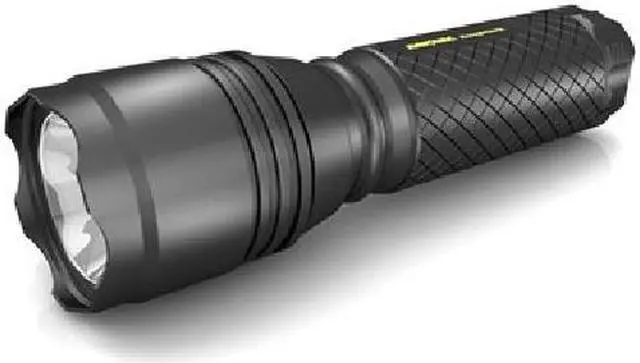 Alt view image 2 of 20 - Rayovac LED Aluminum Flashlight 3 AAA Black RNT3AAAB
