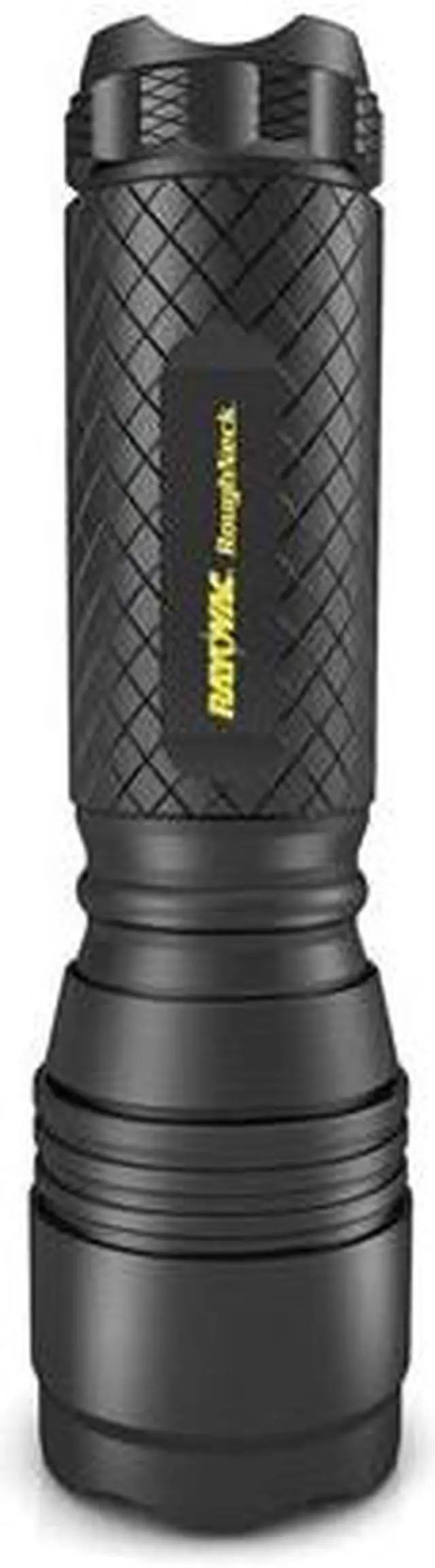 Alt view image 3 of 20 - Rayovac LED Aluminum Flashlight 3 AAA Black RNT3AAAB