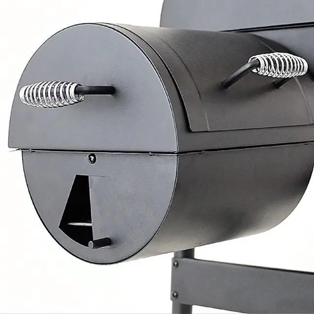 Alt view image 14 of 20 - Char-Broil 12201570-A1 American Gourmet Offset Smoker, Black