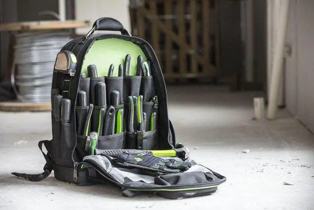 Alt view image 4 of 11 - Greenlee 0158-26 Professional Tool Backpack