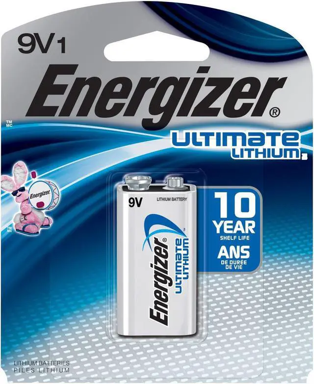 Alt view image 4 of 19 - ENERGIZER-BATTERIES L522BP 1PK ULTIMATE LITHIUM 9V