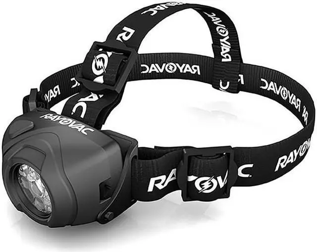 Alt view image 4 of 11 - RAYOVAC DIYHL3AAA-BTA Led Headlamp,w/ Cloth Straps