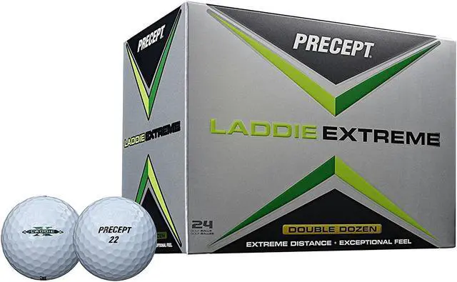 Alt view image 2 of 6 - Bridgestone PLXD4G Bridgestone 2017 Precept Laddie Extreme - Double Dozen White