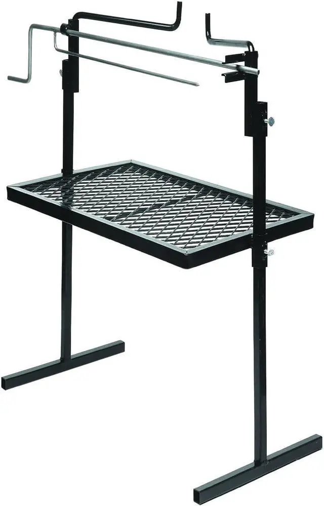 Alt view image 11 of 16 - Texsport Rotisserie and Spit Grill
