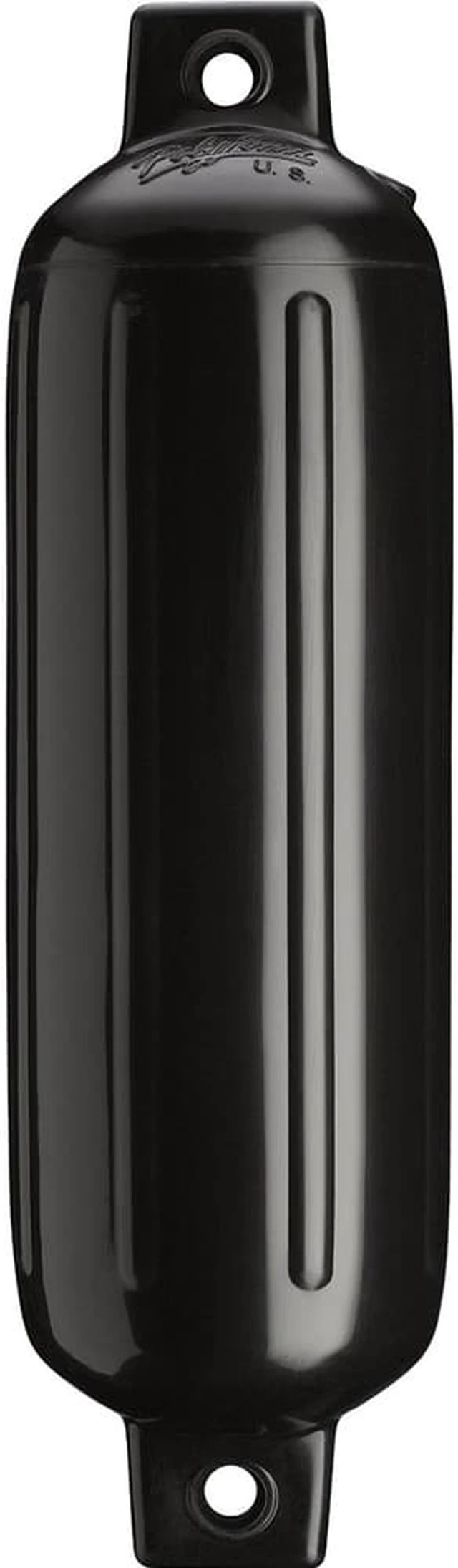 Alt view image 2 of 13 - Polyform G - 2 Twin Eye Fender 4.5 x 16 - Black - G-2-BLACK