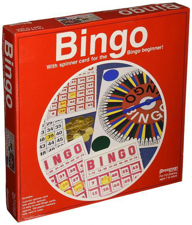 Alt view image 5 of 6 - Pressman Toy 1905-06 Bingo Game