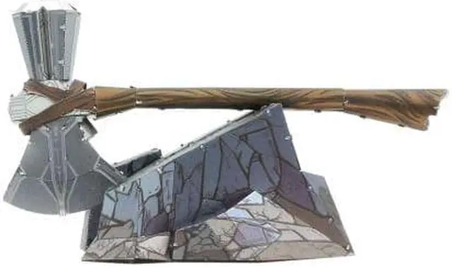 Alt view image 2 of 2 - Stormbreaker Thors Weapon Avengers Endgame Marvel 3d Metal Earth Kit