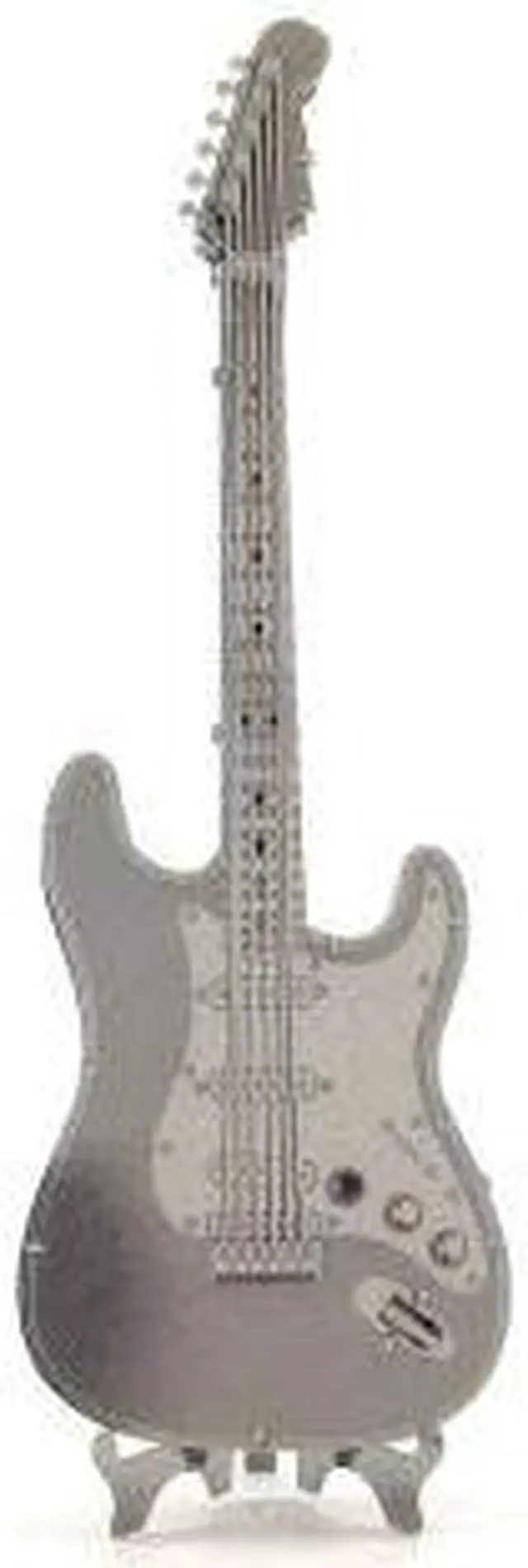 Alt view image 17 of 17 - Electric Lead Guitar Metal Earth 3D Laser Cut Model by Fascinations