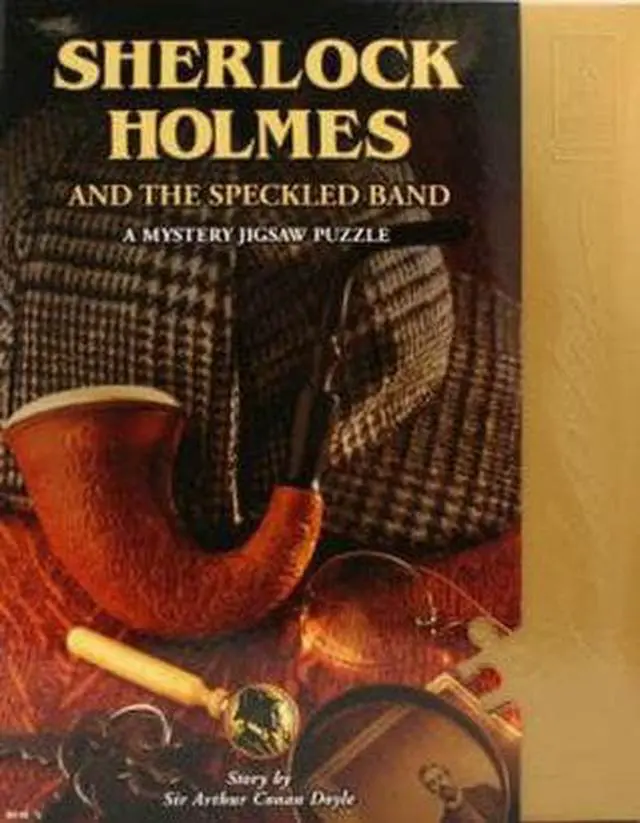 Alt view image 10 of 11 - University Games,  Sherlock Holmes Murder Mystery Puzzle