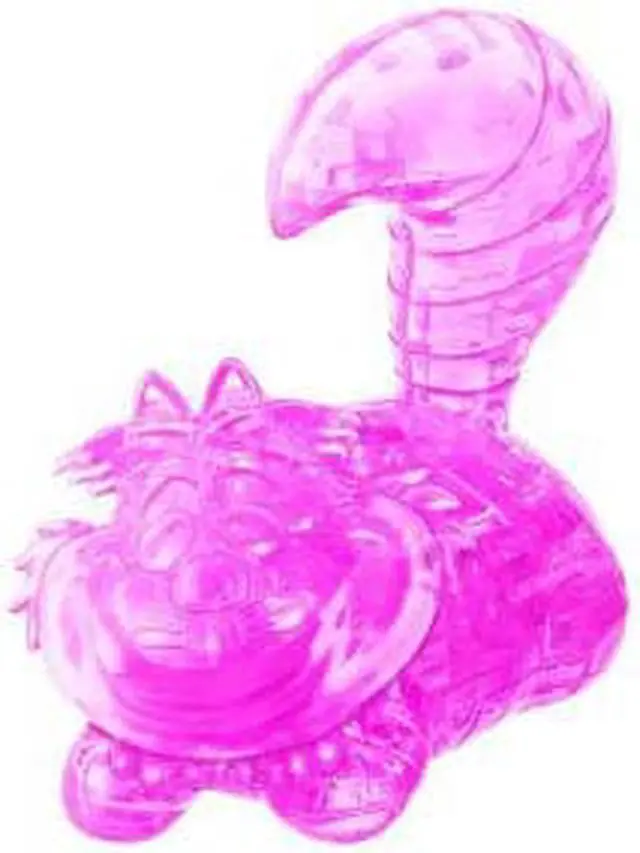 Alt view image 7 of 9 - 3D Crystal Puzzle Cheshire Cat, Kids Classic Books by University Games