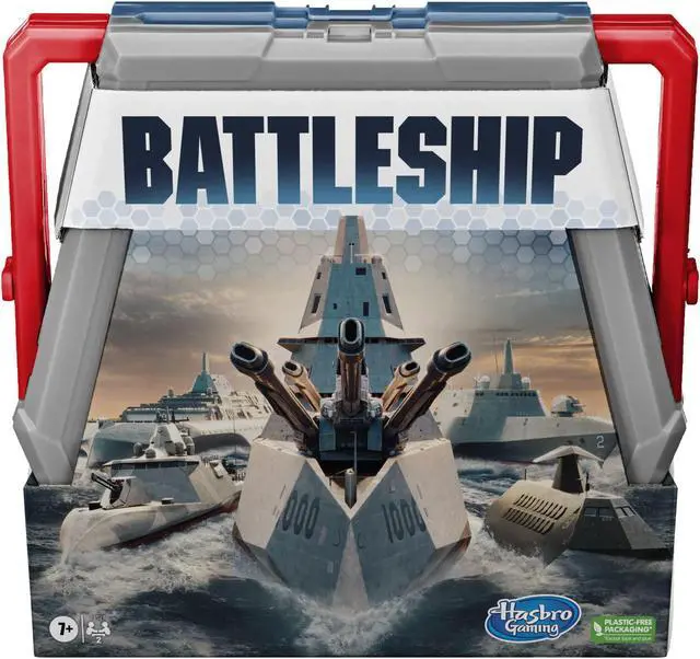 Alt view image 7 of 8 - F4527 Hasbro Gaming Battleship Classic Board Game, Strategy Game for Kids Ages 7 and Up, Fun Kids Game for 2 Players
