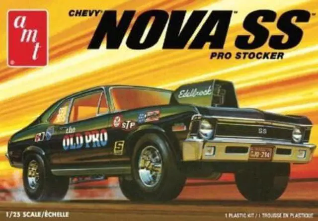 Alt view image 10 of 10 - 1972 Chevy Nova Ss Old Pro 2t Model Kit