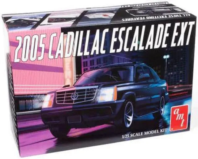 Alt view image 3 of 12 - Skill 2 Model Kit 2005 Cadillac Escalade EXT 1/25 Scale Model by AMT
