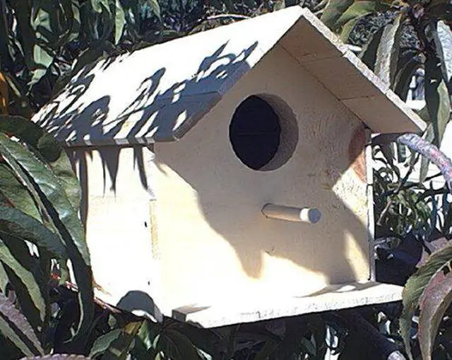 Alt view image 5 of 5 - Hammond Toys Wood Bird House Kit Complete With Nails Wooden DIY Project