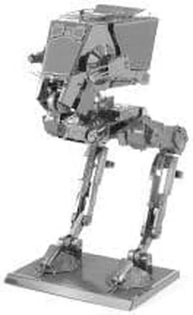 Alt view image 4 of 11 - Metal Earth 3D Laser Cut Model Kit - Star Wars AT-ST