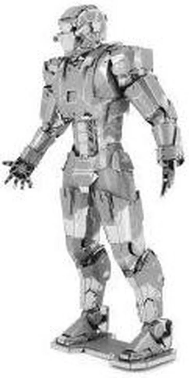 Alt view image 2 of 15 - MetalEarth Marvel War Machine 3D Model, Avengers by Fascinations