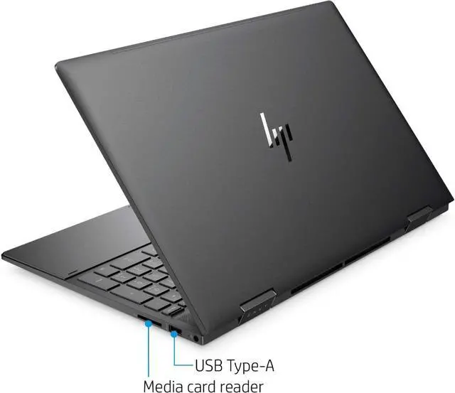 Alt view image 13 of 13 - HP - ENVY x360 2-in-1 15.6" Touch-Screen Laptop - AMD Ryzen 7 - 8GB Memory - 512GB SSD - Nightfall Black 15M-EE0023DX Tablet Notebook