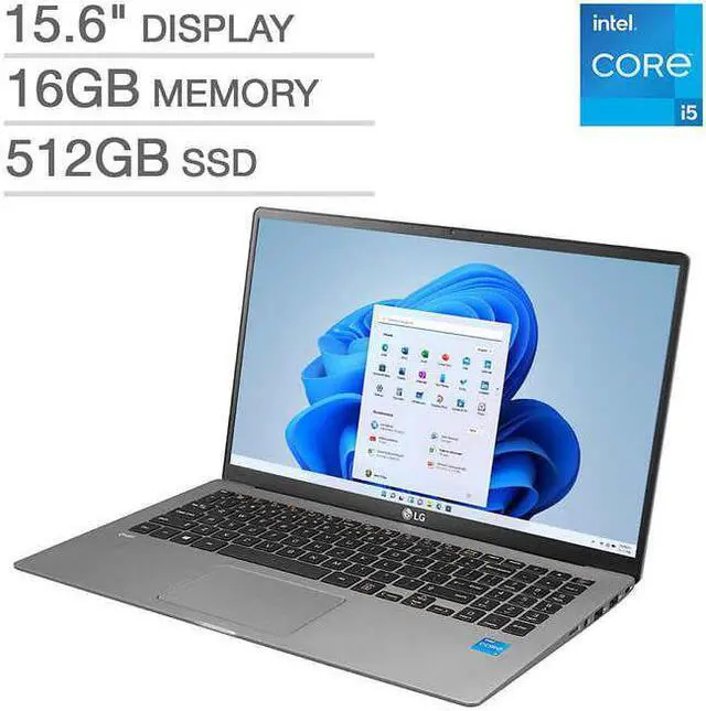 LG Gram Ultra-Lightweight and Slim Laptop 15Z95N-G.AAE6U1